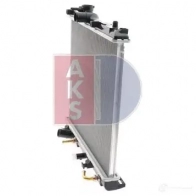 Радиатор охлаждения двигателя AKS DASIS 8G 9NKCF 872824 320049n 4044455462828 - Изображение 4