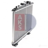 Радиатор охлаждения двигателя AKS DASIS 8G 9NKCF 872824 320049n 4044455462828 - Изображение 6