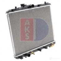 Радиатор охлаждения двигателя AKS DASIS 8G 9NKCF 872824 320049n 4044455462828 - Изображение 15
