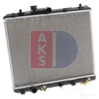 Радиатор охлаждения двигателя AKS DASIS 8G 9NKCF 872824 320049n 4044455462828 - Изображение 16