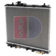 Радиатор охлаждения двигателя AKS DASIS 8G 9NKCF 872824 320049n 4044455462828 - Изображение 18