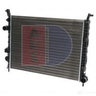 Радиатор охлаждения двигателя AKS DASIS V IVY0E Fiat Strada (178) 1 Пикап 1.3 D Multijet 85 л.с. 2006 – 2025 4044455461814 080099n