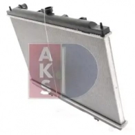 Радиатор охлаждения двигателя AKS DASIS 070084n 4044455207313 U5 03RB 867207 - Изображение 11