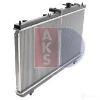 Радиатор охлаждения двигателя AKS DASIS 4044455198826 110005n 868643 I4 MD6 - Изображение 6