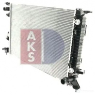 Радиатор охлаждения двигателя AKS DASIS RFLW9 T 873894 4044455499329 480074n - Изображение 3