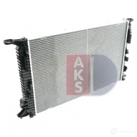 Радиатор охлаждения двигателя AKS DASIS RFLW9 T 873894 4044455499329 480074n - Изображение 7
