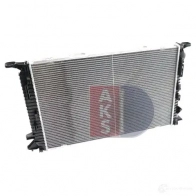 Радиатор охлаждения двигателя AKS DASIS RFLW9 T 873894 4044455499329 480074n - Изображение 8