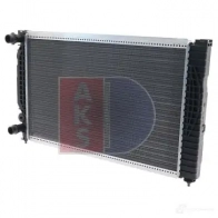 Радиатор охлаждения двигателя AKS DASIS 480023n 4044455199977 873851 1N R46WZ - Изображение 2