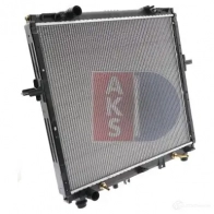 Радиатор охлаждения двигателя AKS DASIS 510059n 874225 4044455208020 A 2KBEEG - Изображение 15