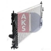 Радиатор охлаждения двигателя AKS DASIS QF63FQ 2 4044455809029 1424824433 150142n - Изображение 6