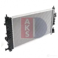 Радиатор охлаждения двигателя AKS DASIS QF63FQ 2 4044455809029 1424824433 150142n - Изображение 7