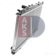 Радиатор охлаждения двигателя AKS DASIS 140190n 4044455180395 CT98Y 94 869957 - Изображение 5