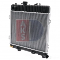 Радиатор охлаждения двигателя AKS DASIS 866495 050230n 4044455170990 AM 9EKTA
