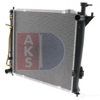 Радиатор охлаждения двигателя AKS DASIS 560091n 4044455554615 5 XF3R 875015 - Изображение 2
