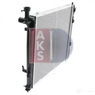 Радиатор охлаждения двигателя AKS DASIS 560091n 4044455554615 5 XF3R 875015 - Изображение 6