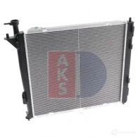 Радиатор охлаждения двигателя AKS DASIS 560091n 4044455554615 5 XF3R 875015 - Изображение 8