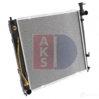 Радиатор охлаждения двигателя AKS DASIS 560091n 4044455554615 5 XF3R 875015 - Изображение 15