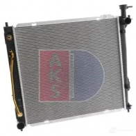 Радиатор охлаждения двигателя AKS DASIS 560091n 4044455554615 5 XF3R 875015 - Изображение 16