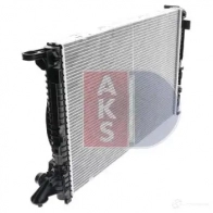 Радиатор охлаждения двигателя AKS DASIS K L08Z 4044455807452 1424545140 480101n - Изображение 6