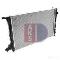 Радиатор охлаждения двигателя AKS DASIS K L08Z 4044455807452 1424545140 480101n - Изображение 7