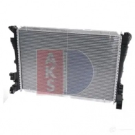 Радиатор охлаждения двигателя AKS DASIS 1424824394 120133n 4044455808176 COM3 8W - Изображение 9