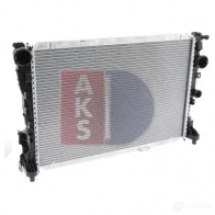 Радиатор охлаждения двигателя AKS DASIS 1424824394 120133n 4044455808176 COM3 8W - Изображение 15