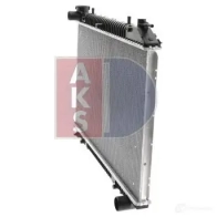 Радиатор охлаждения двигателя AKS DASIS 4044455181422 ZFP UB 870216 150150n - Изображение 2