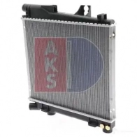 Радиатор охлаждения двигателя AKS DASIS 866514 050580n L TSL56R 4044455171294 - Изображение 2