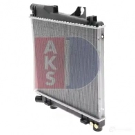 Радиатор охлаждения двигателя AKS DASIS 866514 050580n L TSL56R 4044455171294 - Изображение 3