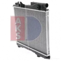 Радиатор охлаждения двигателя AKS DASIS 866514 050580n L TSL56R 4044455171294 - Изображение 11