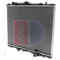 Радиатор охлаждения двигателя AKS DASIS 869873 140017n EB 6W6YA 4044455206934