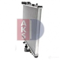 Радиатор охлаждения двигателя AKS DASIS 869873 140017n EB 6W6YA 4044455206934 - Изображение 4