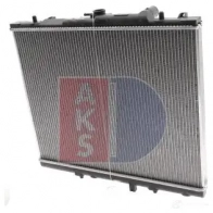 Радиатор охлаждения двигателя AKS DASIS 869873 140017n EB 6W6YA 4044455206934 - Изображение 10