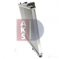 Радиатор охлаждения двигателя AKS DASIS 869873 140017n EB 6W6YA 4044455206934 - Изображение 12