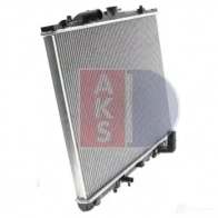 Радиатор охлаждения двигателя AKS DASIS 869873 140017n EB 6W6YA 4044455206934 - Изображение 14