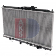 Радиатор охлаждения двигателя AKS DASIS 100210n W8 3VZ 868484 4044455177180