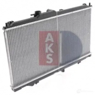 Радиатор охлаждения двигателя AKS DASIS 100210n W8 3VZ 868484 4044455177180 - Изображение 7