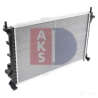 Радиатор охлаждения двигателя AKS DASIS 090088n 4044455207528 868074 6 5Y5K - Изображение 7
