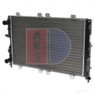 Радиатор охлаждения двигателя AKS DASIS 4044455189145 U41R 39 867574 080028n - Изображение 18