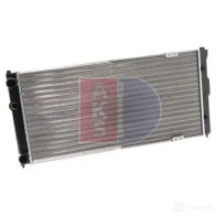 Радиатор охлаждения двигателя AKS DASIS 872204 240080n 4044455188674 ZHB N5 - Изображение 16