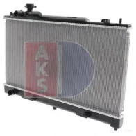 Радиатор охлаждения двигателя AKS DASIS 868708 110086n 4044455587200 0T PVC6 - Изображение 2