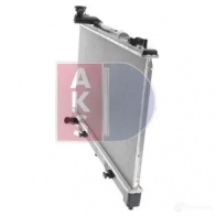 Радиатор охлаждения двигателя AKS DASIS 868708 110086n 4044455587200 0T PVC6 - Изображение 4