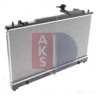 Радиатор охлаждения двигателя AKS DASIS 868708 110086n 4044455587200 0T PVC6 - Изображение 7