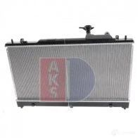 Радиатор охлаждения двигателя AKS DASIS 868708 110086n 4044455587200 0T PVC6 - Изображение 9