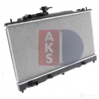 Радиатор охлаждения двигателя AKS DASIS 868708 110086n 4044455587200 0T PVC6 - Изображение 15
