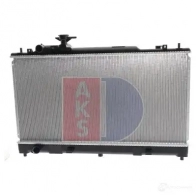 Радиатор охлаждения двигателя AKS DASIS 868708 110086n 4044455587200 0T PVC6 - Изображение 17