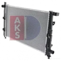 Радиатор охлаждения двигателя AKS DASIS 121760n 869061 LEK OKJ 4044455179740 - Изображение 3
