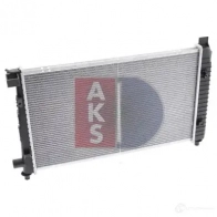 Радиатор охлаждения двигателя AKS DASIS 121760n 869061 LEK OKJ 4044455179740 - Изображение 8