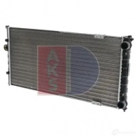Радиатор охлаждения двигателя AKS DASIS 8U Y0KQE 040470n 4044455170358 866035 - Изображение 2