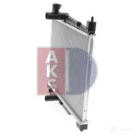 Радиатор охлаждения двигателя AKS DASIS 4044455193647 Q7 R6X9 871786 211700n - Изображение 4